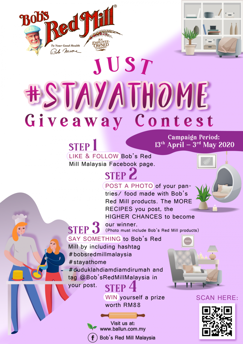 just #stayathome giveaway contest