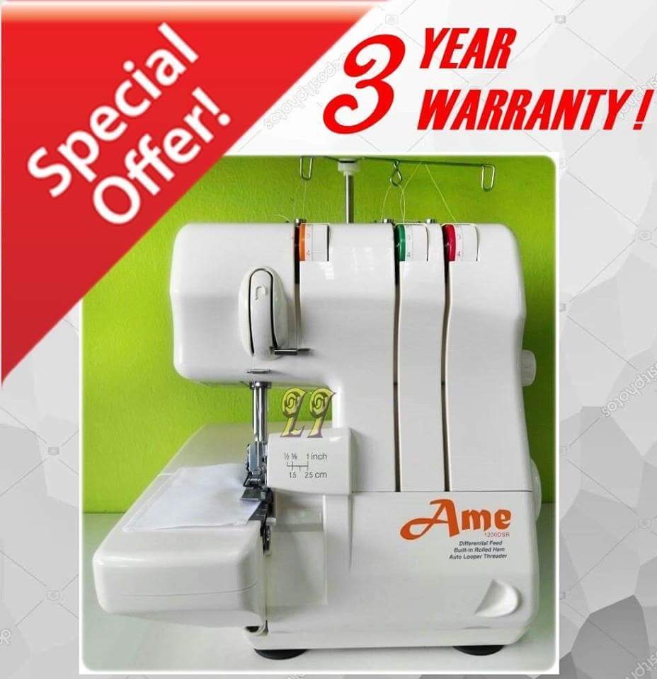Ame Portable Overlock Sewing Machine 