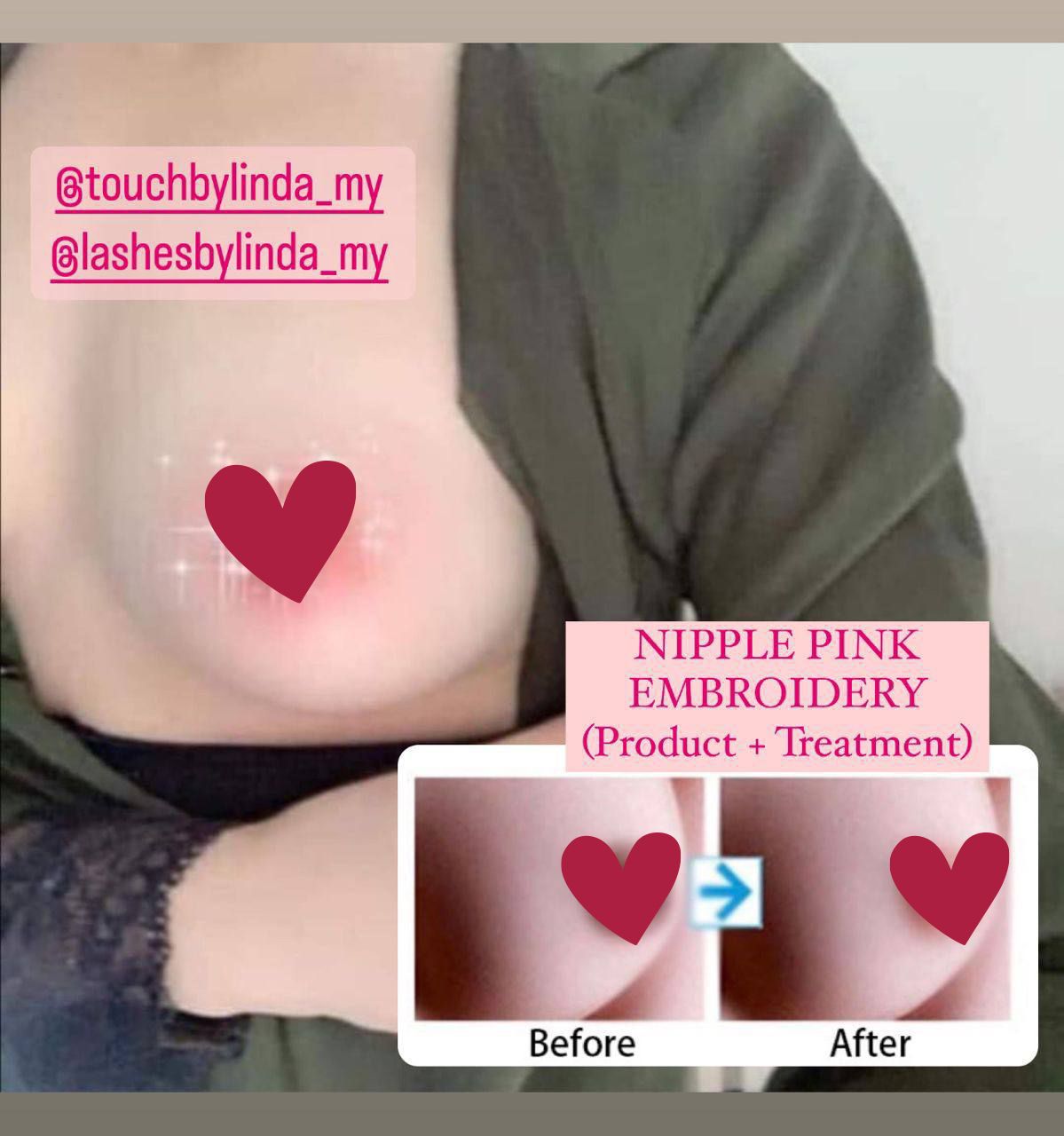Nipple Pinkish - Product Only