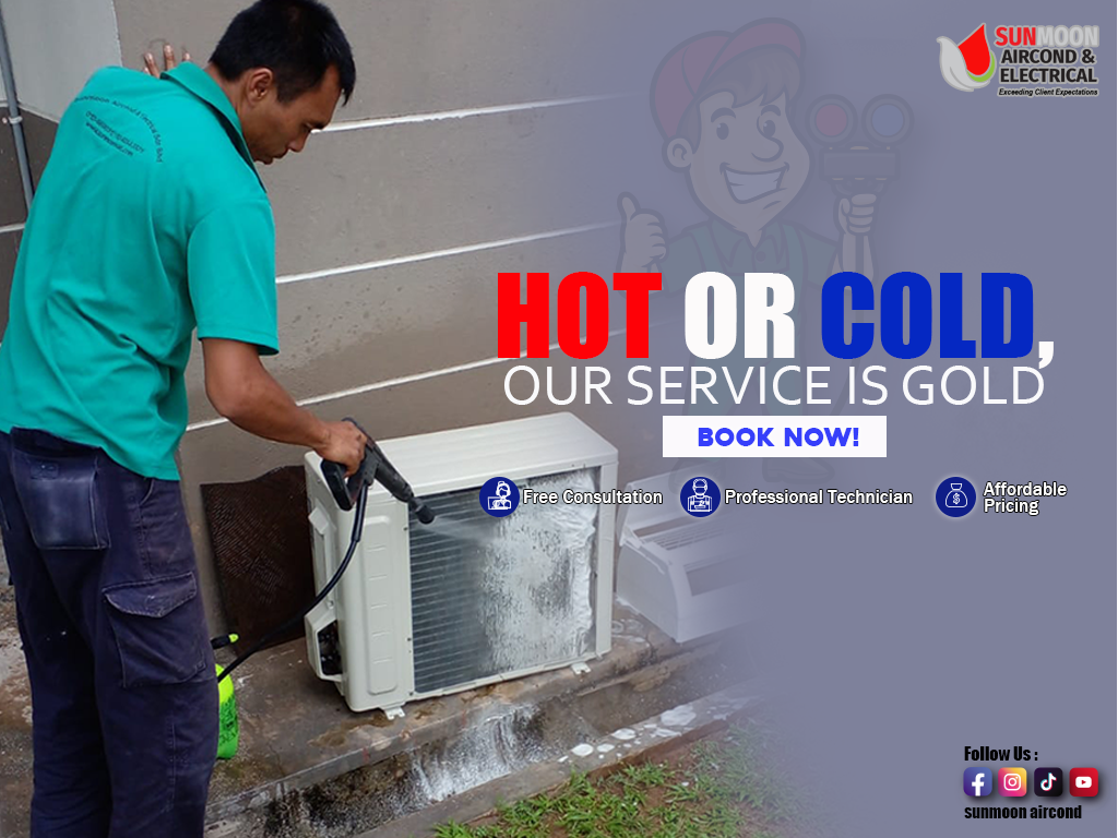 RESIDENTIAL AIRCON SERVICE REPAIR MAINTENANCE FOR YOUR COMFORT - BEST IN KUALA LUMPUR (KL)