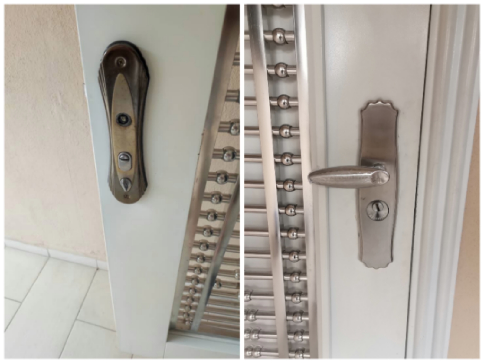 Service Security Door Replace Handle