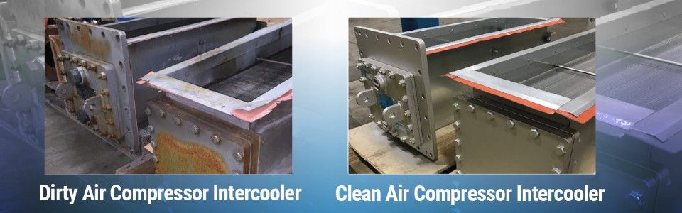 Compressor Cooler Cleaning, Service, and Repair |  Prolong Equipment Lifespan
