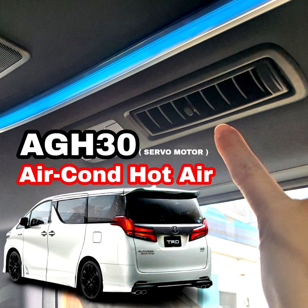 Toyota Alphard Air-Cond Problem -Hot Air  ( Servo motor )