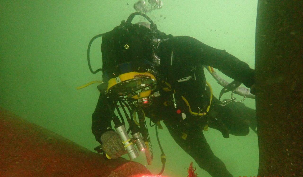 Underwater CCTV Inspection