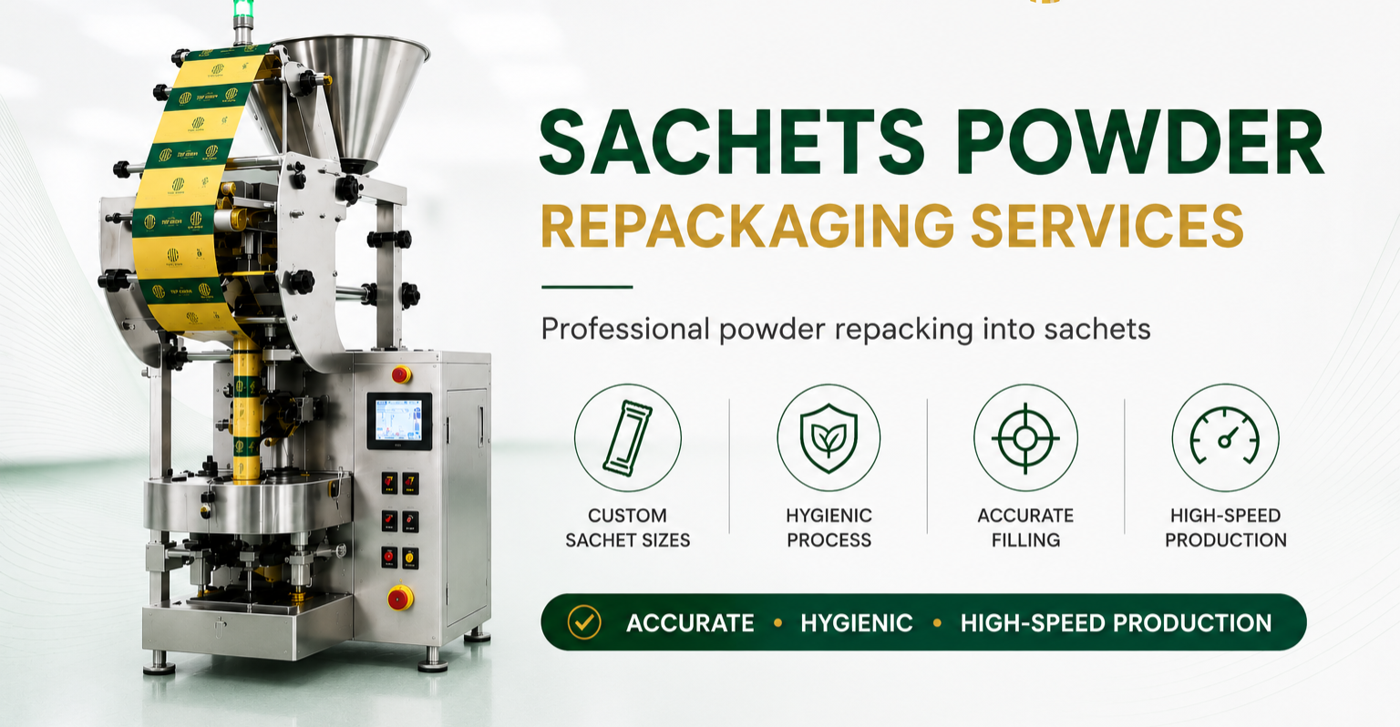 Professional Powder Sachet Repacking Services Malaysia