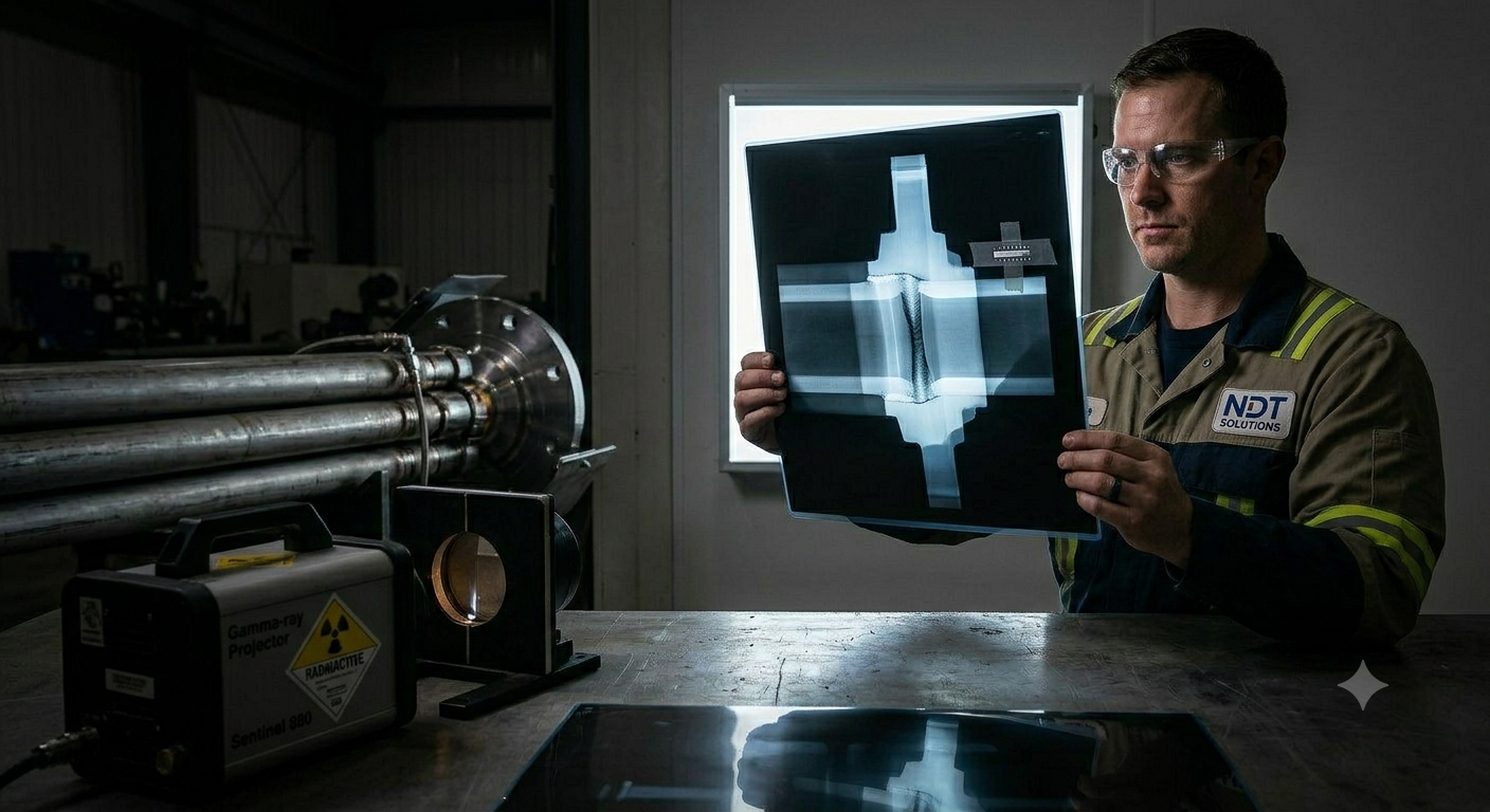 Radiographic Testing (RT) for Weld & Internal Defect Inspection
