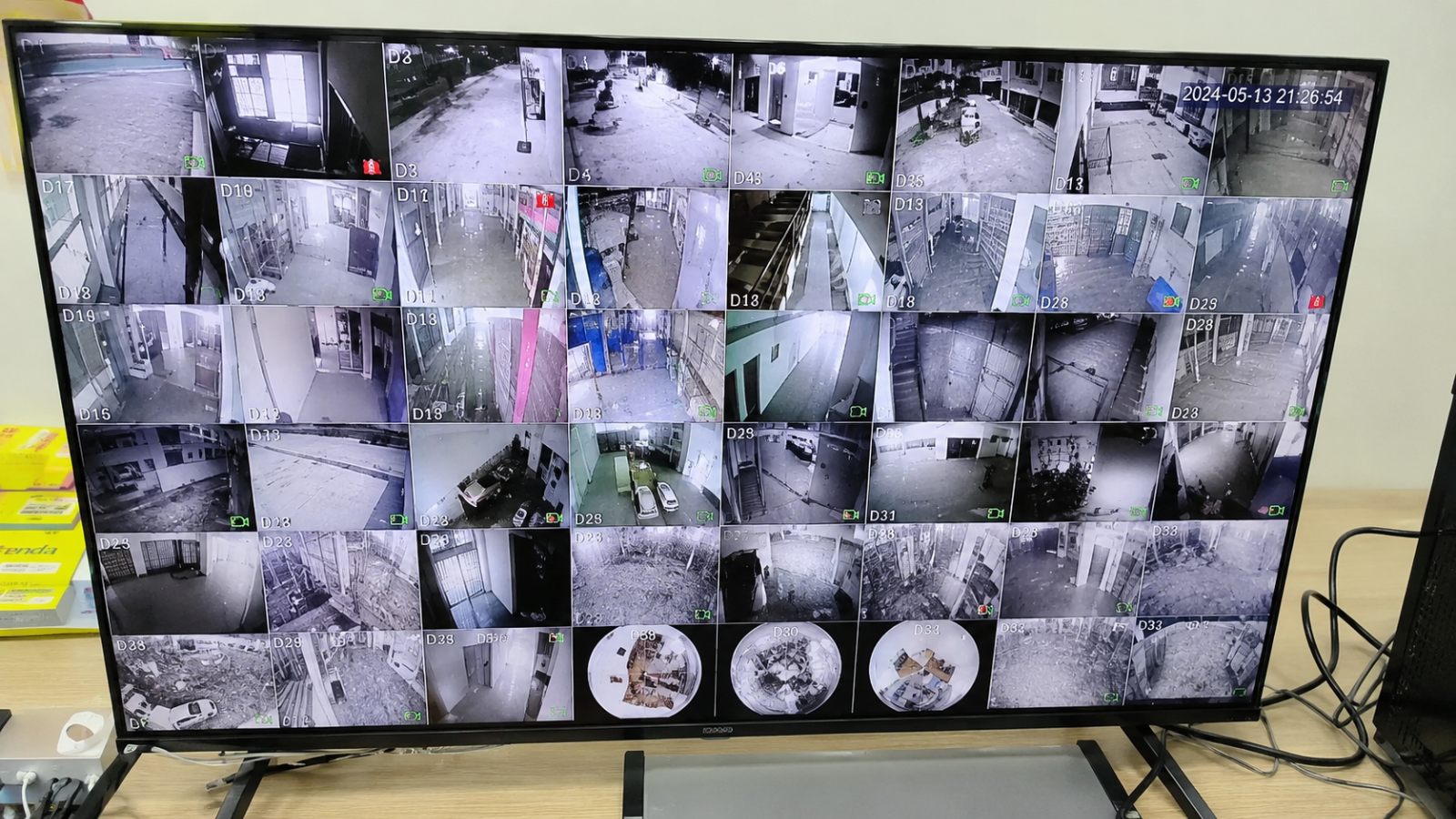 Warehouse CCTV Camera Installation