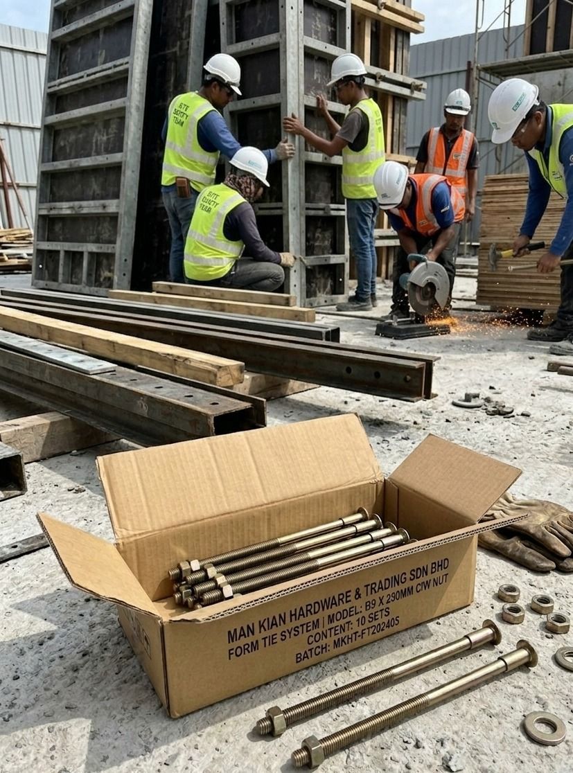 Form Tie Systems Explained: Achieving Stronger and Safer Concrete Formwork