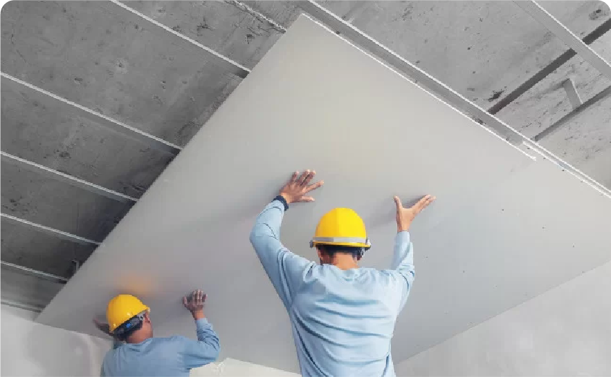 Gypsum Ceiling Installation
