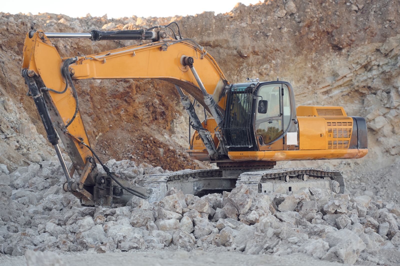 V Bucket Backhoe Rental Service
