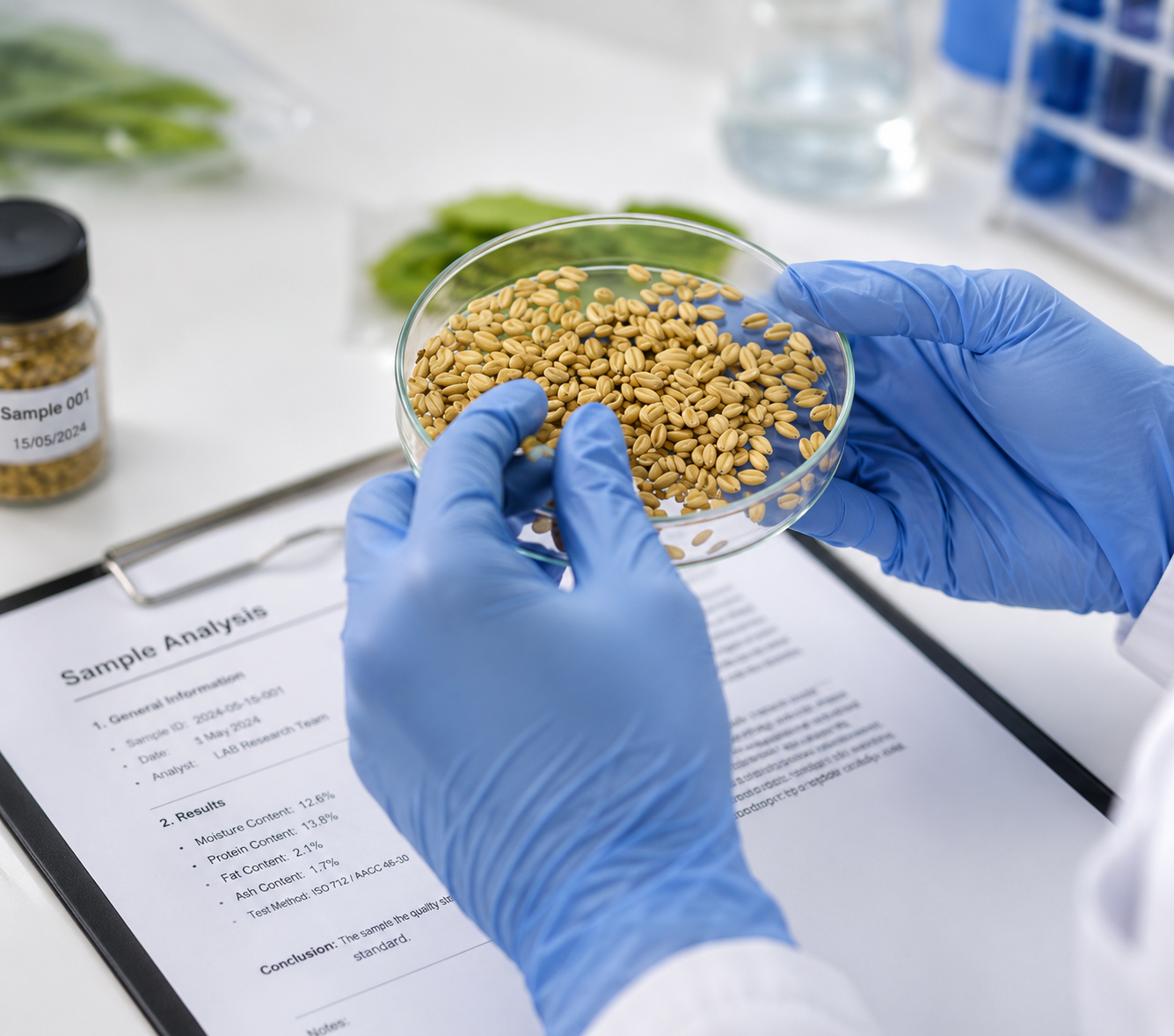 Food Lab Testing Coordination