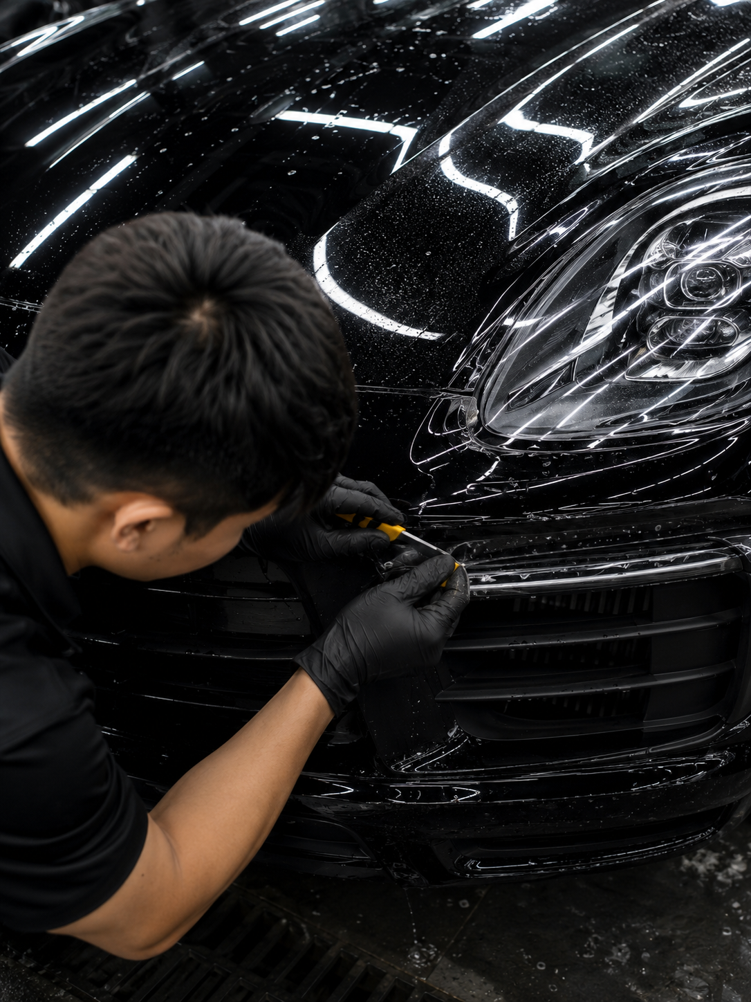 Full Front-End Paint Protection Film (PPF) Installation
