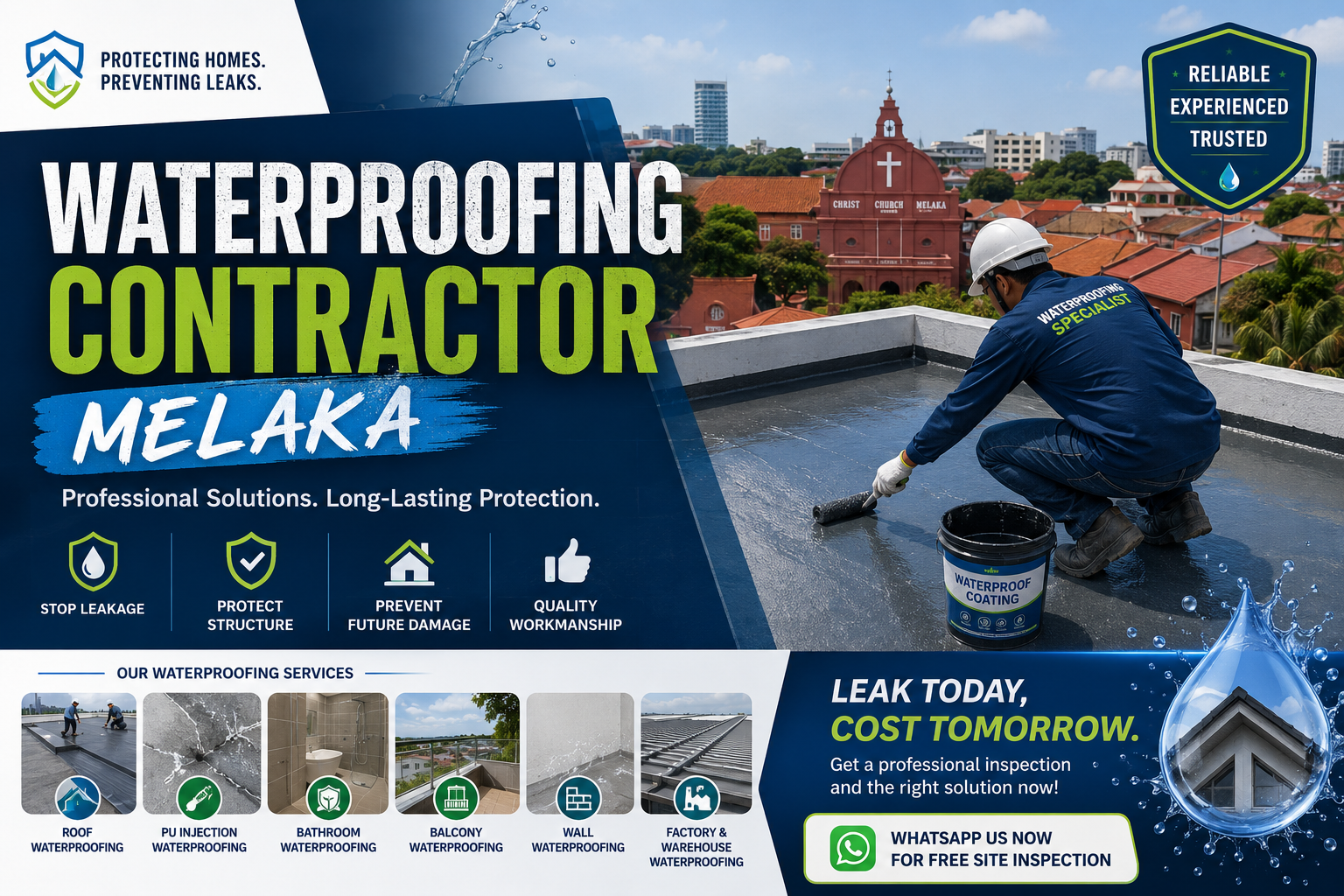 Waterproofing Contractor Melaka