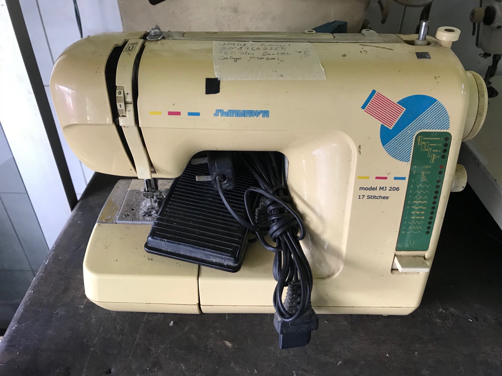 Service Acme Portable Sewing Machine 