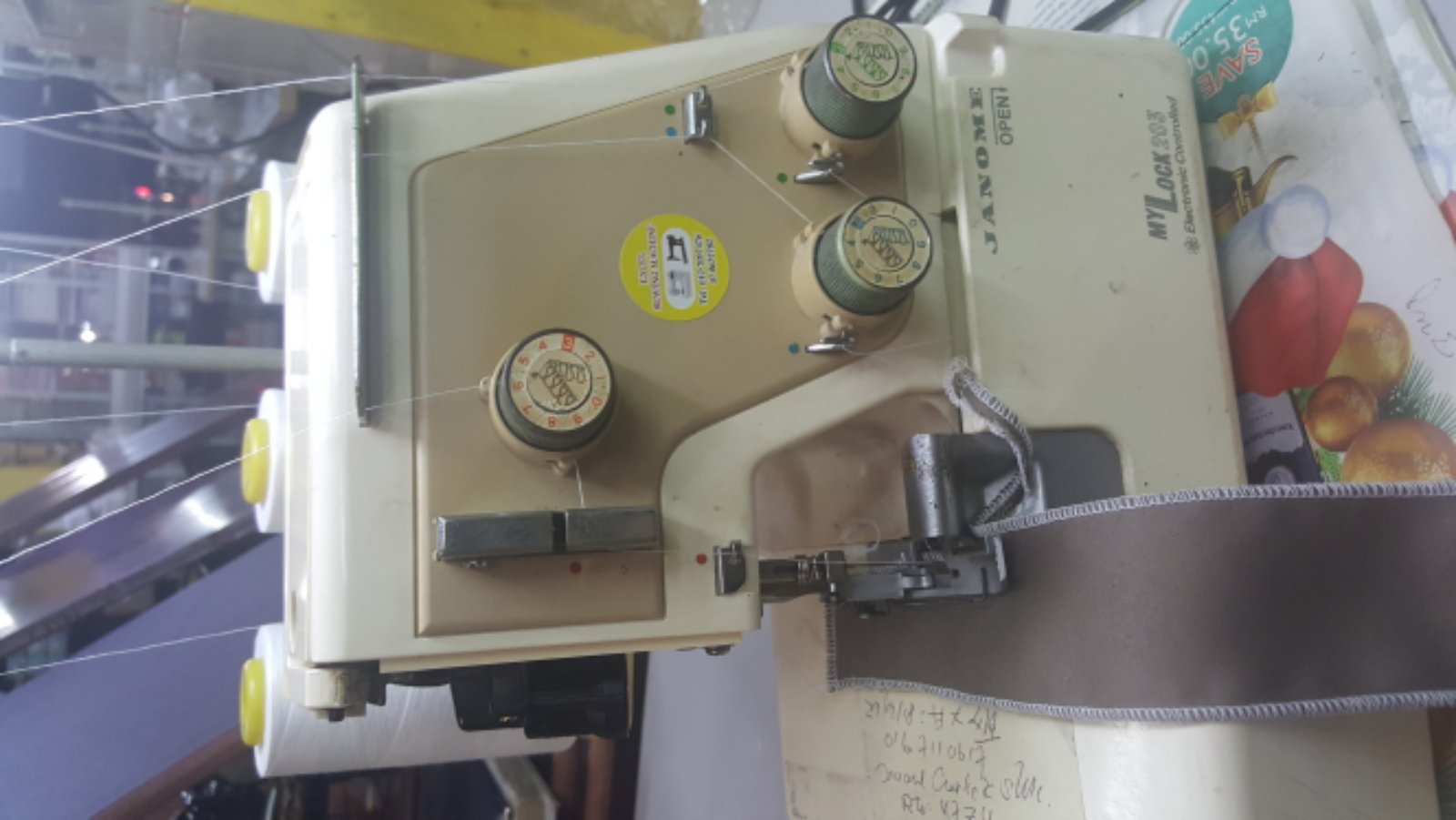 Repair And Sevis Janome Overlock Sewing Machine