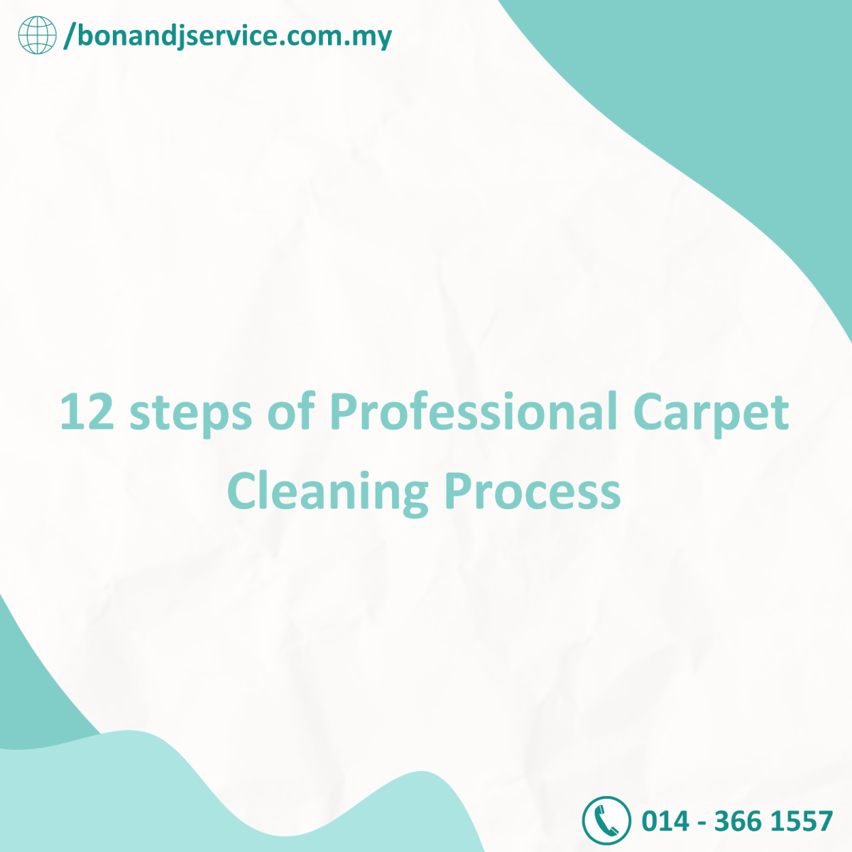 12 Steps of Professional Carpet Cleaning Process