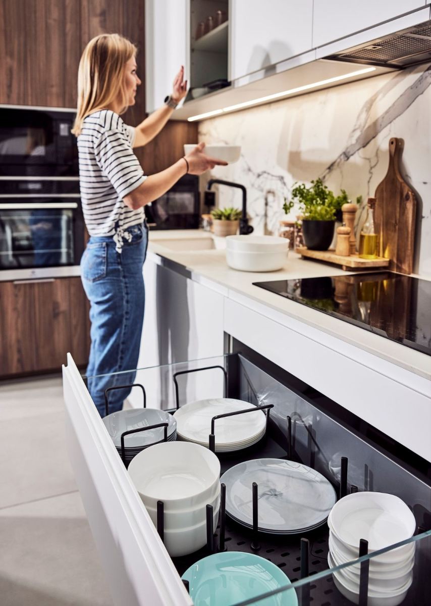 Keep your kitchen tidy with our easy-to-stack products!  #Storage #Kitchen #Collection #Products