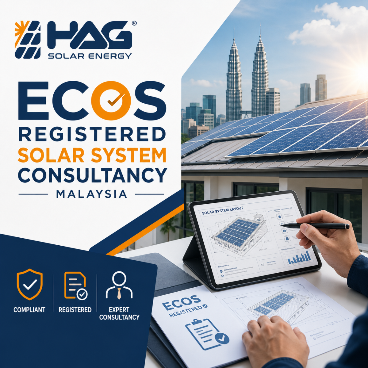 Solar System Consultancy Malaysia | ECOS Registered HAG Solar