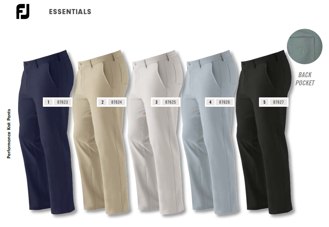Footjoy | Performance Golf Trousers Mens | Golf Trousers | SportsDirect.com