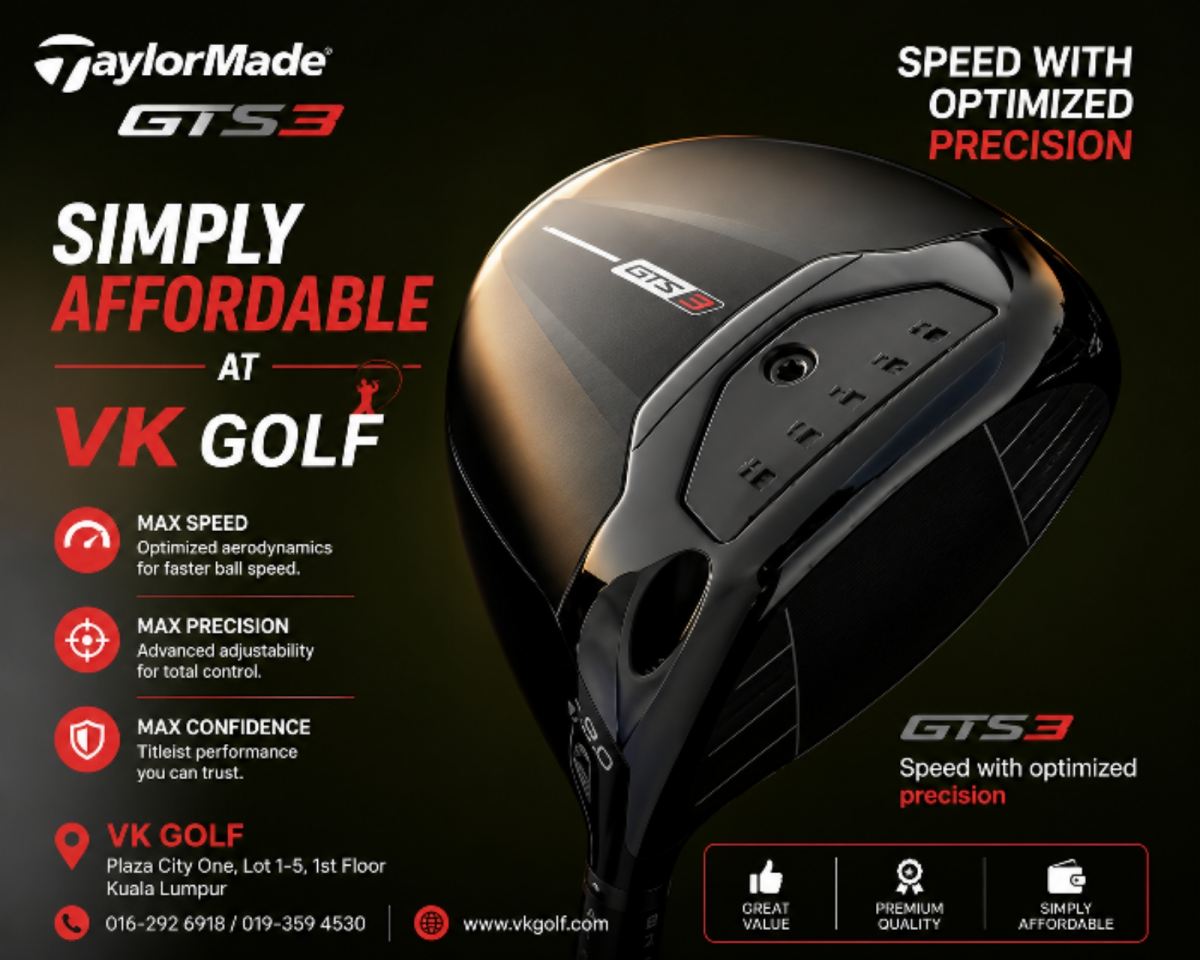 Titleist GTS3 Drivers are Compact in Delivery