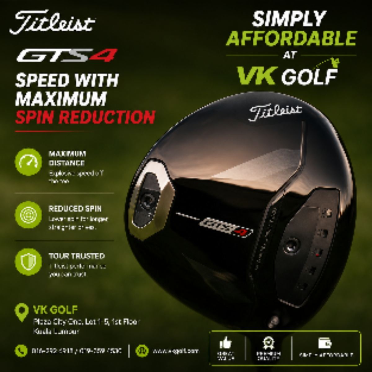 Titleist GTS4 Drivers are Simply Awesome!