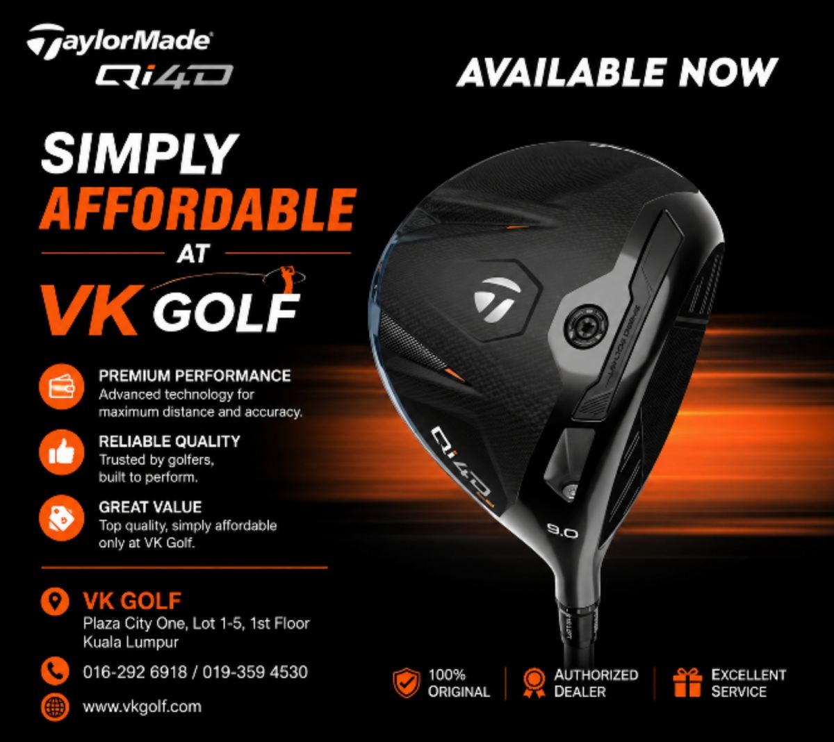 Taylormade Qi4d Driver reigns the Course Play!