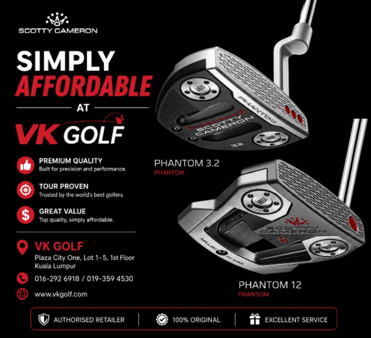 New arrivals the awaited eagerly Phantom Putters!