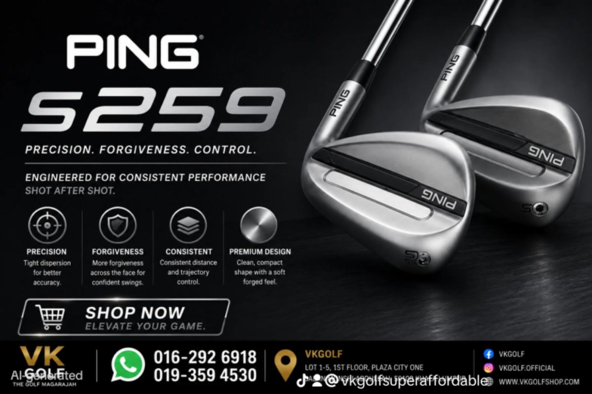 2026 Ping S259 Wedges are SUPERB!