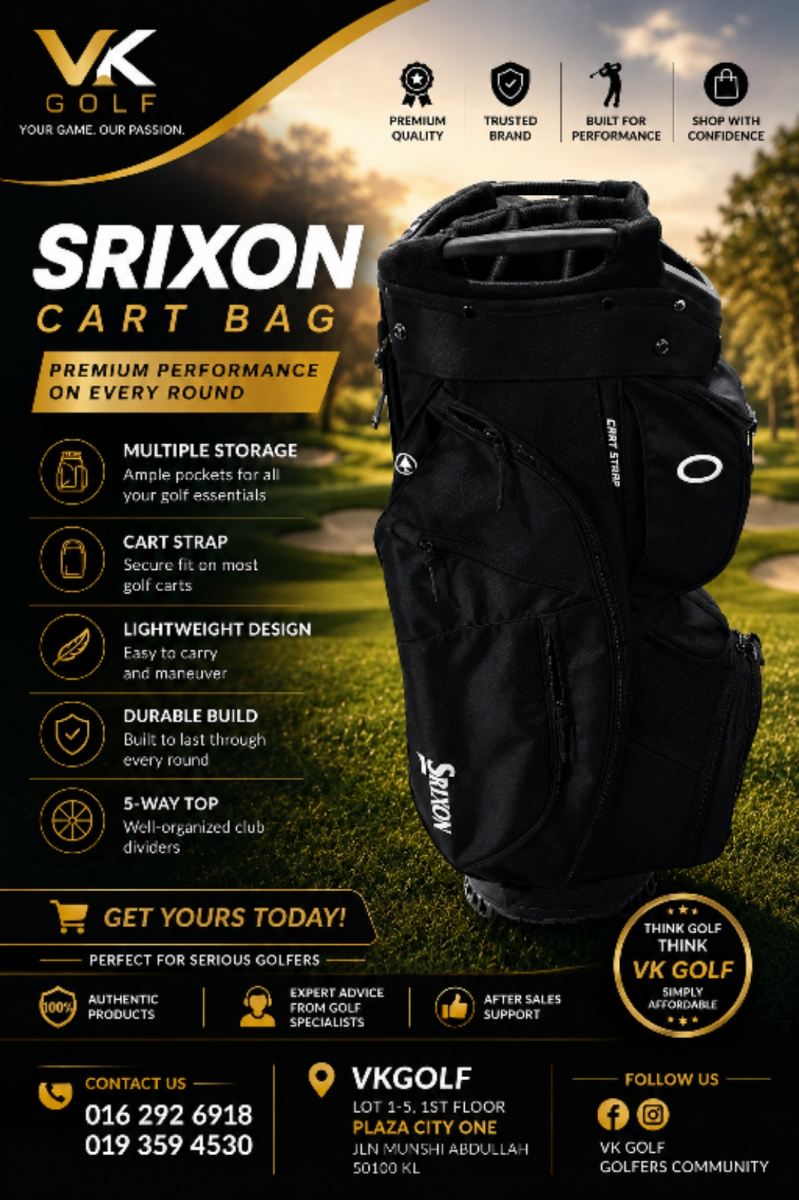 2026 Srixon Light Weight Cart Bag