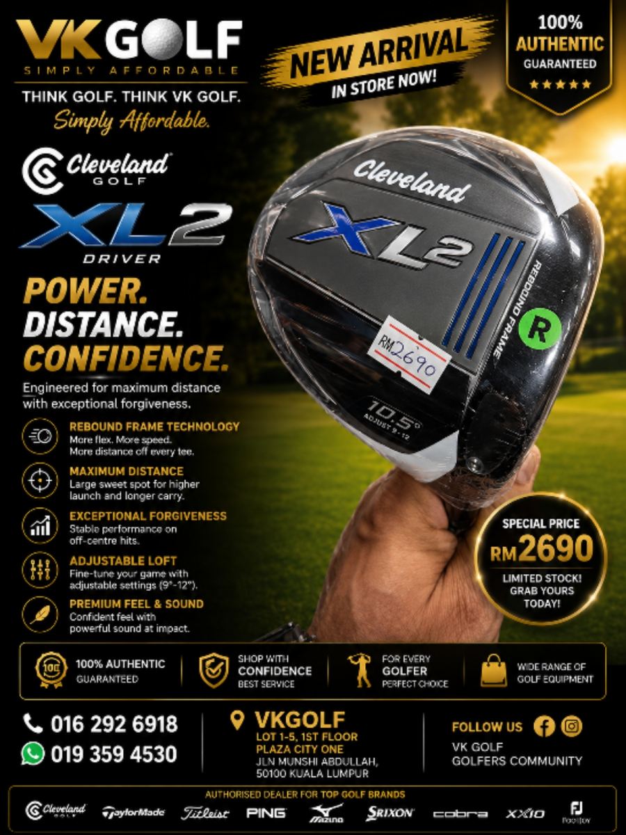 Cleveland XL2 Driver less 50% off while stock last!