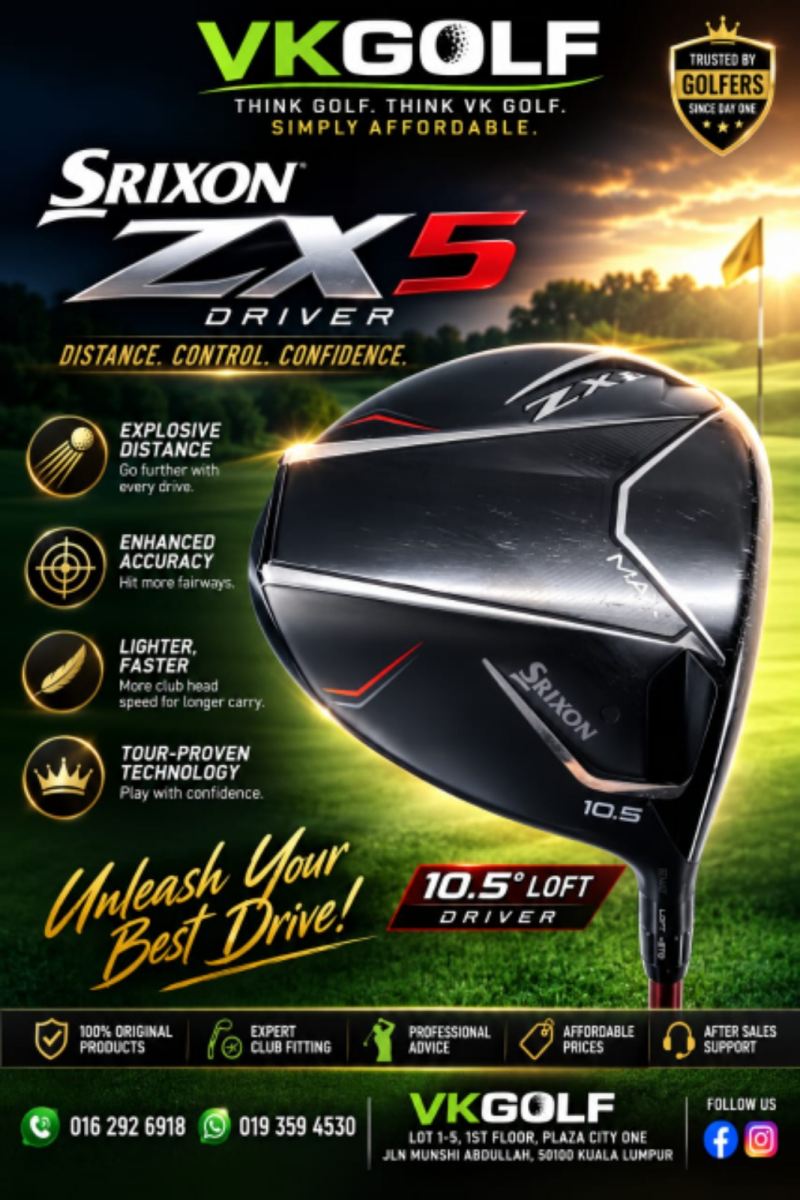 Srixon ZXI5 Driver RM3190 less 40% - Everything must Go!