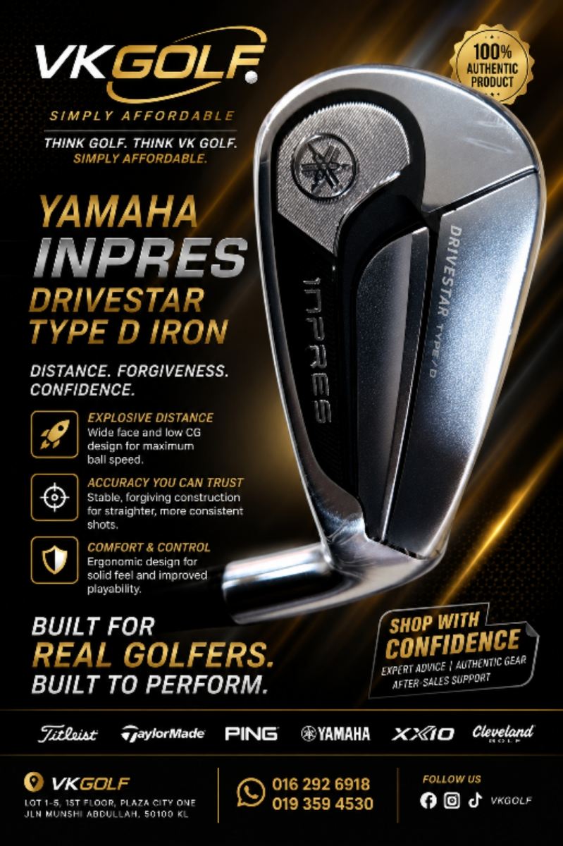Massive stock just arrived - Yamaha Drivestar Inpress Graphite Irons in R & SR Flex!