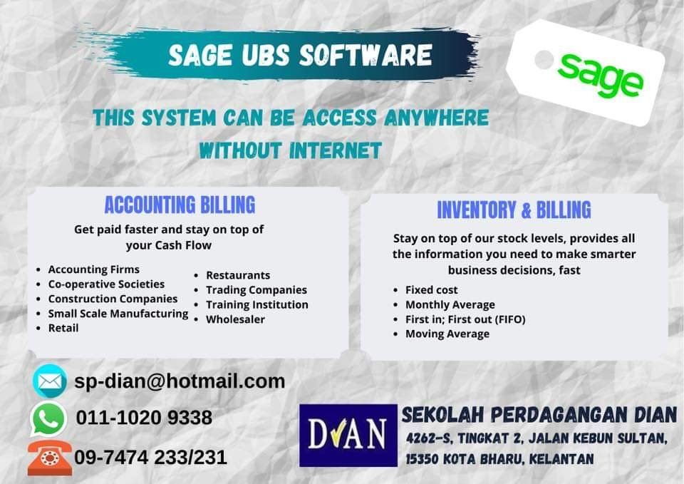 Sage UBS Software