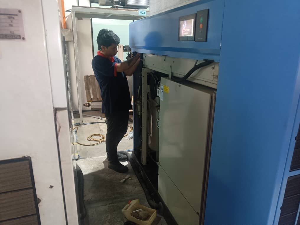 Service Mitsui Seiki Oil Free Air Compressor