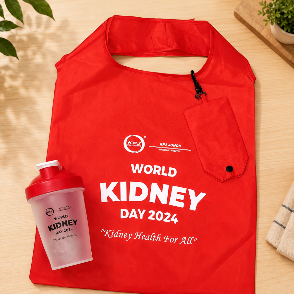 Supporting Healthcare Awareness Through Customized Event Merchandise