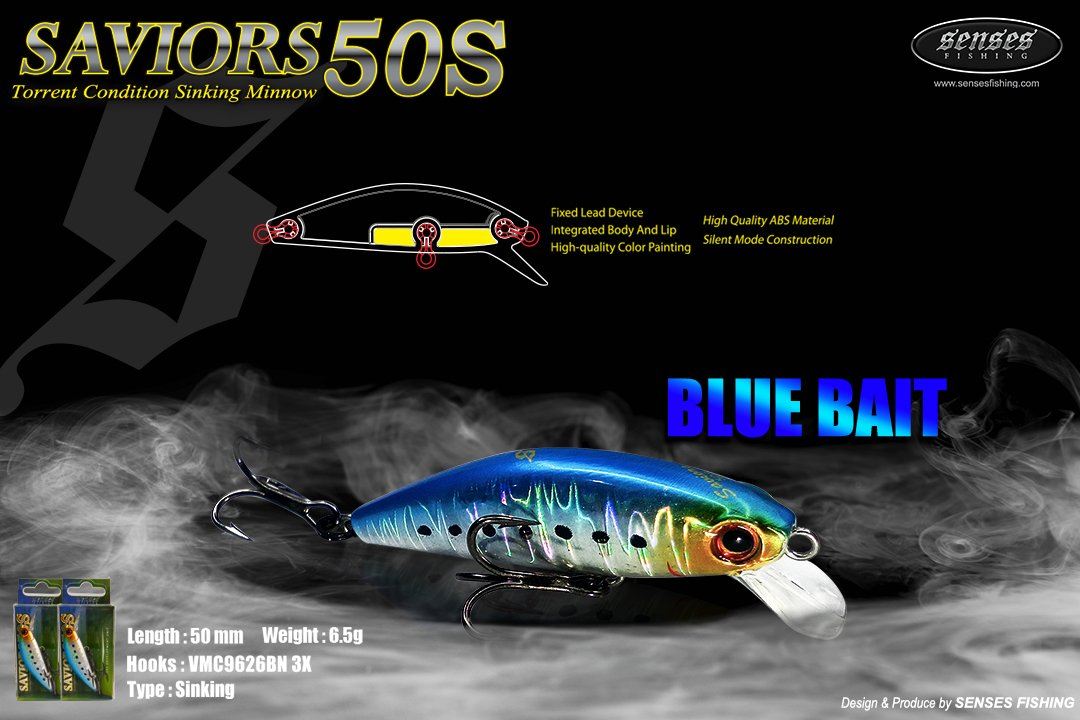 SAVIORS50S - BLUE BAIT COLOR