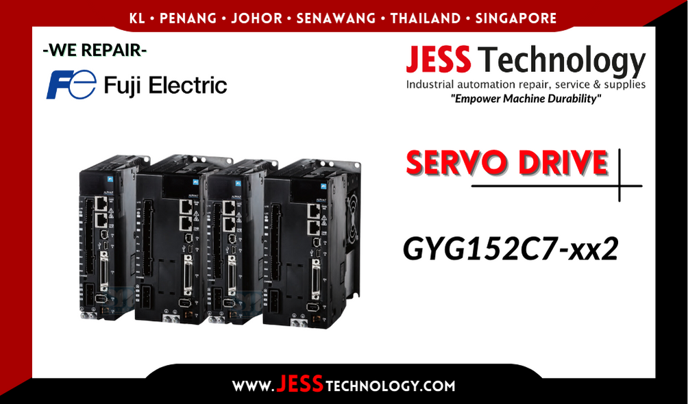 Repair FUJI ELECTRIC SERVO DRIVE GYG152C7-xx2 Malaysia, Singapore, Indonesia, Thailand