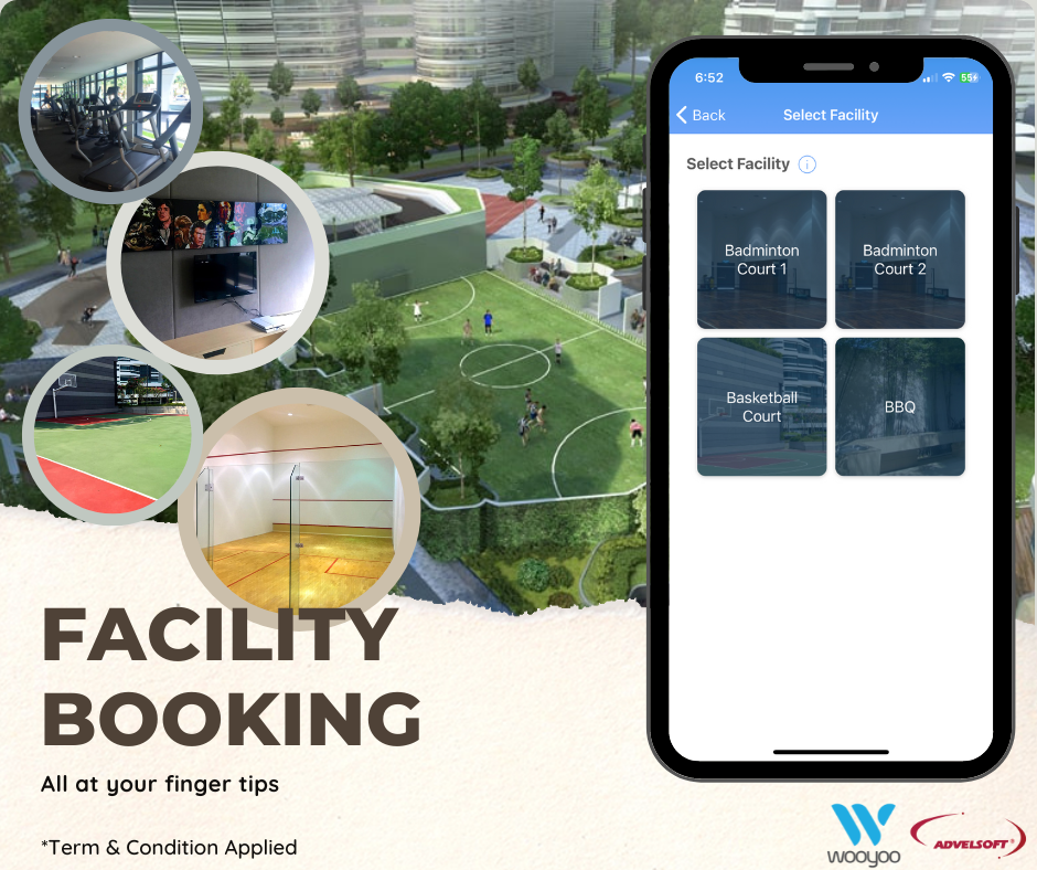 Wooyoo - Facility Booking