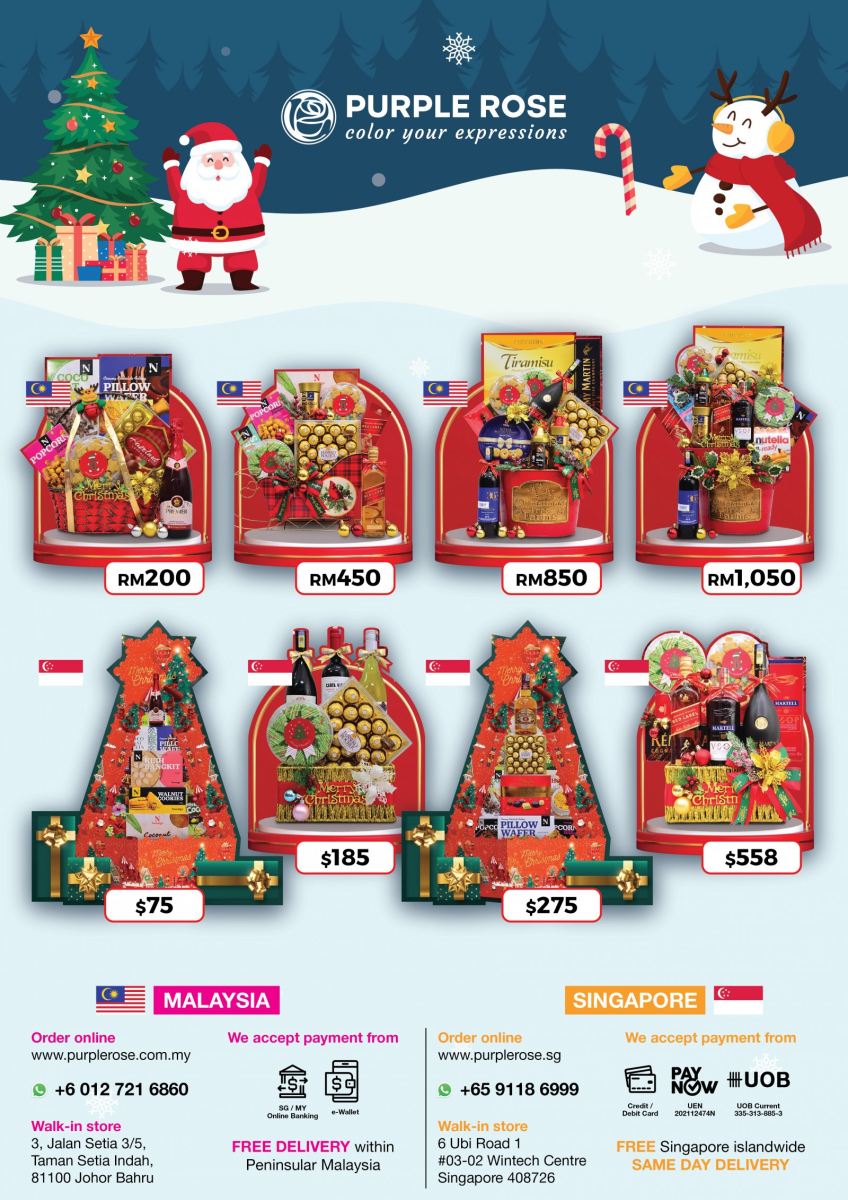 Christmas Hampers(FREE Delivery within Peninsular Malaysia & Singapore)
