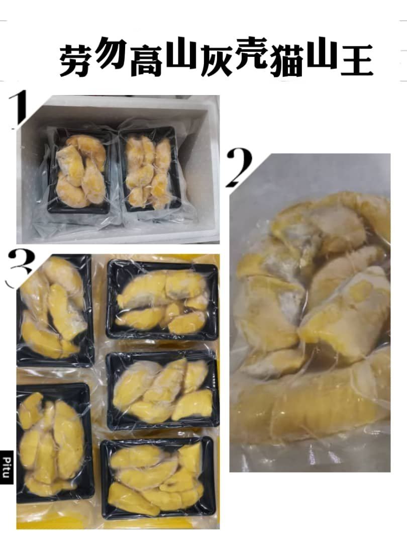 Vacumm Pack Musang King Durian