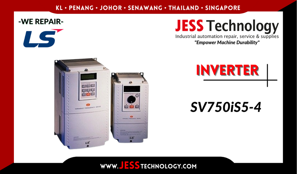 Repair LS INVERTER SV750iS5-4 Malaysia, Singapore, Indonesia, Thailand