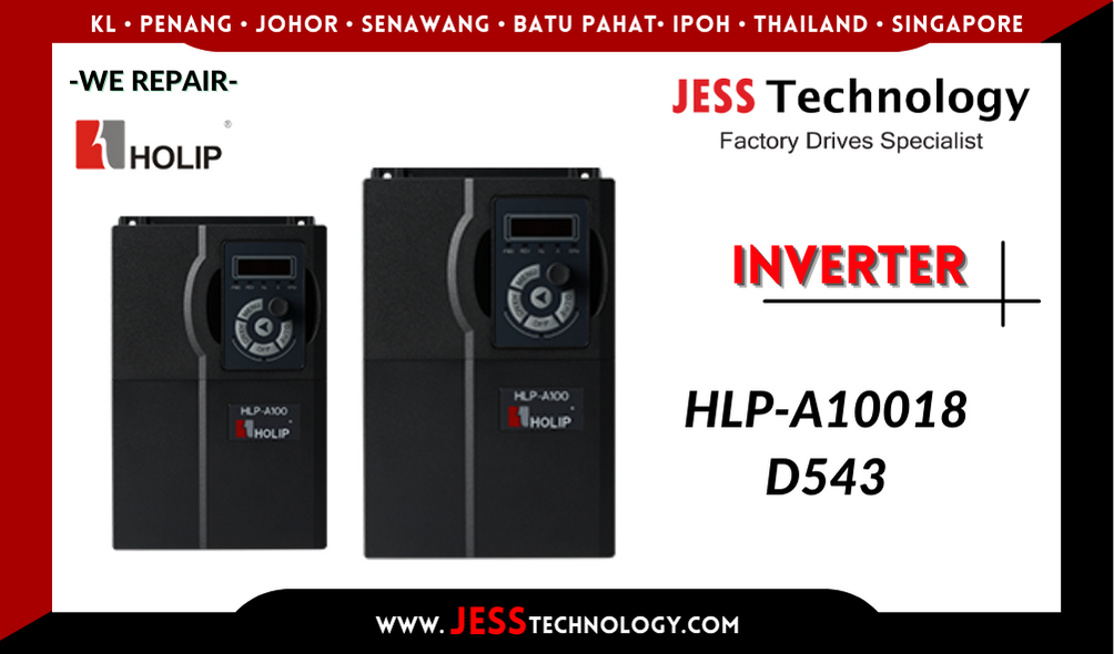 Repair HOLIP INVERTER HLP-A10018D543 KL, Selangor, Johor, Penang, Batu Pahat, Ipoh