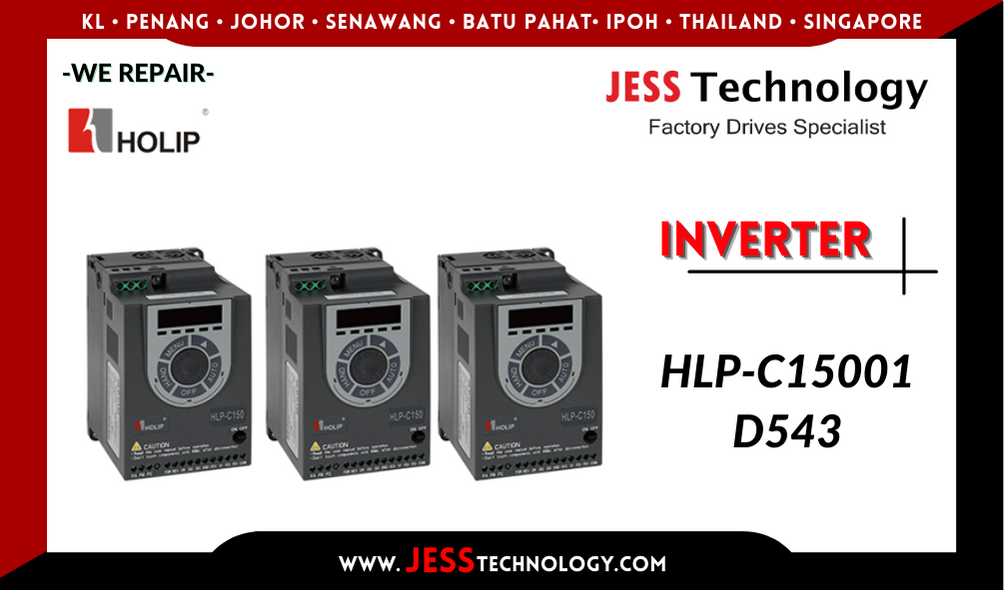 Repair HOLIP INVERTER HLP-C15001D543 Malaysia, Singapore, Indonesia, Thailand