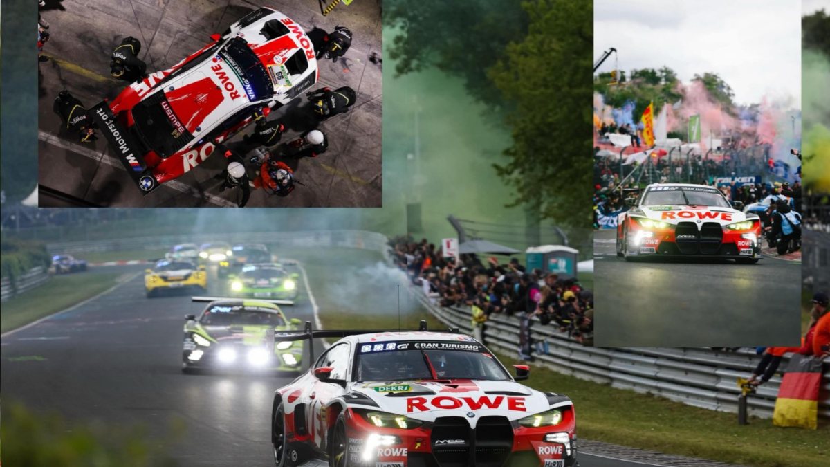 Fighting in the Green Hell: ROWE Racing Secures Top 5 at the 24 Hours of Nürburgring