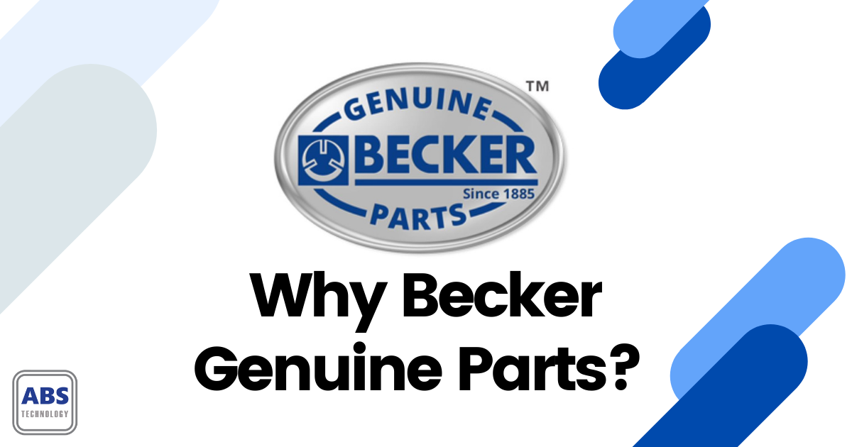 Why Choose Becker Genuine Parts?