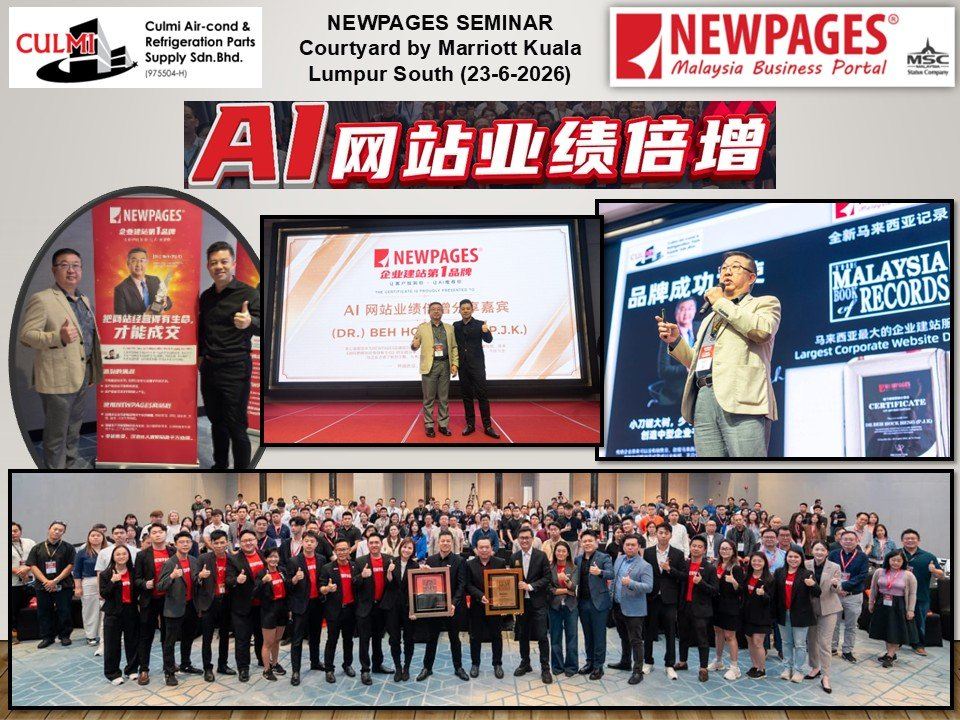 NEWPAGES SEMINAR AT COURTYARD BY MARRIOTT KUALA LUMPUR SOUTH ON 23-6-2026
