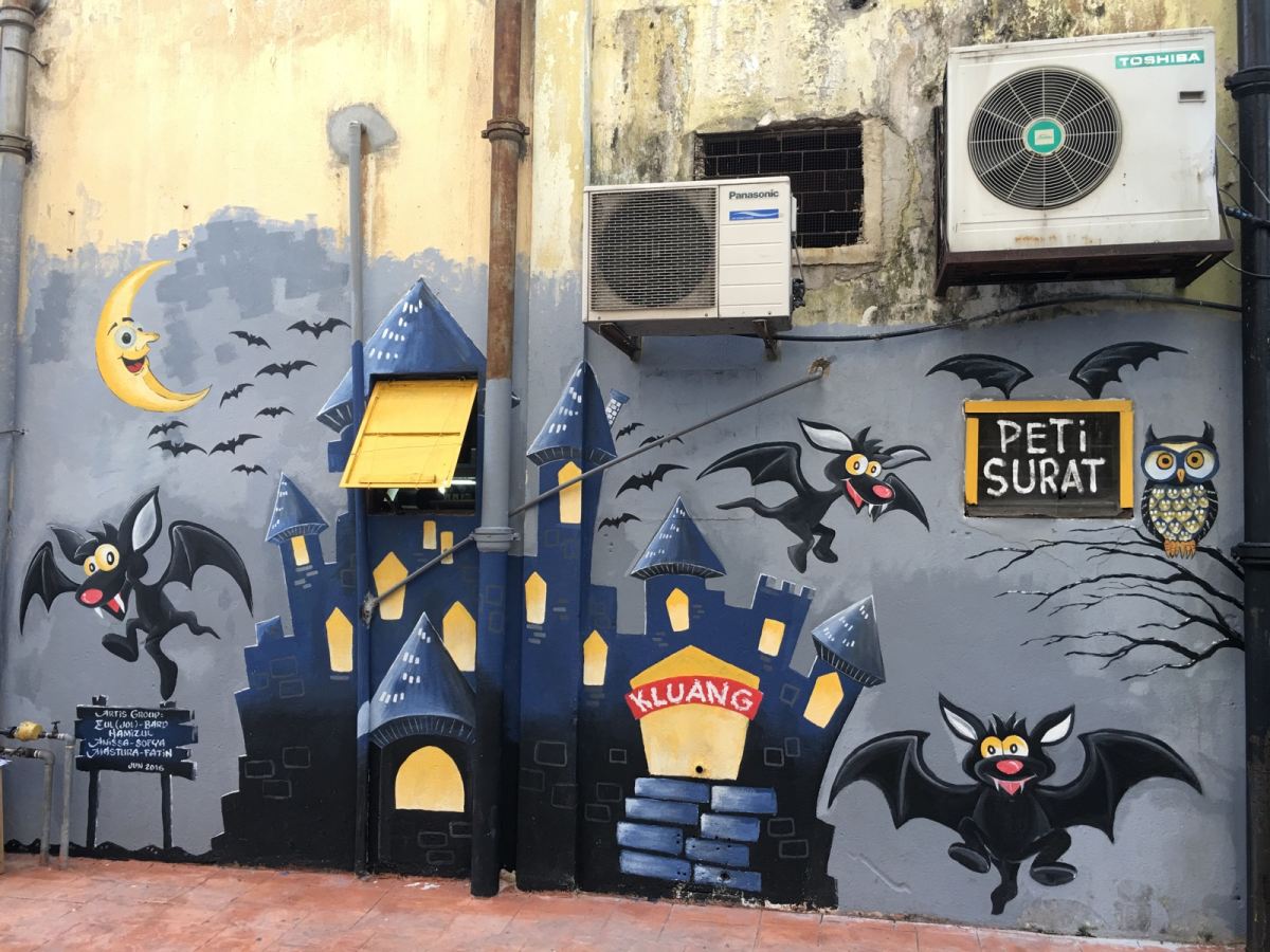 Wall Painting In Kluang - Bat Town