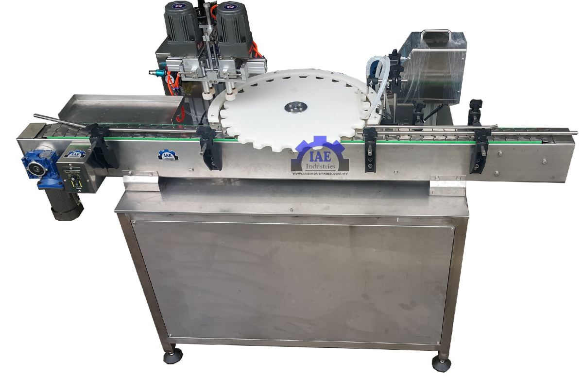 Automatic filling and capping machine for vape