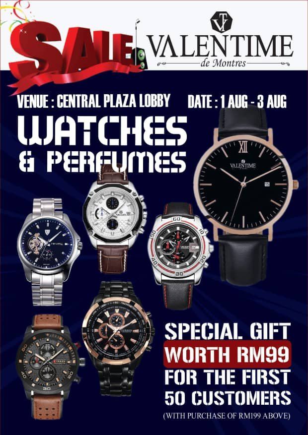 Valentime Watch & Perfume Promotion