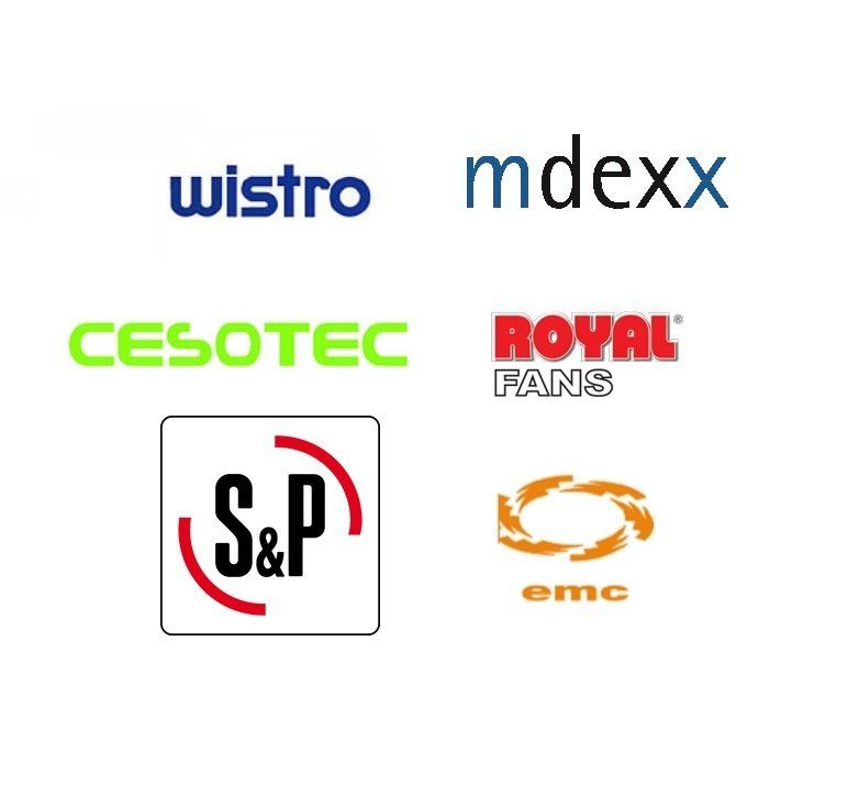 LATEST BRANDS added! WISTRO MDEXX CESOTEC AG ROYAL FANS S&P (SOLER & PALAU) EMC